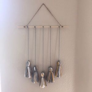 Boho polaroid picture hanging